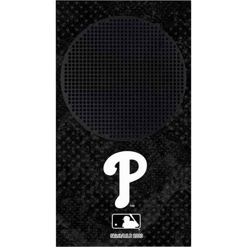 MLB Philadelphia Phillies Dark Wash Xbox Series S Console Skin
